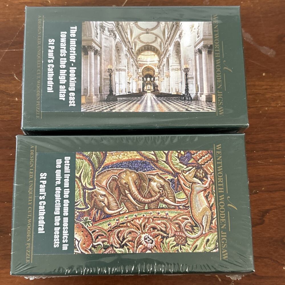 Wentworth Wooden Micro Jigsaw Puzzle Saint Paul’s Cathedral London Great Britain - Picture 9 of 11